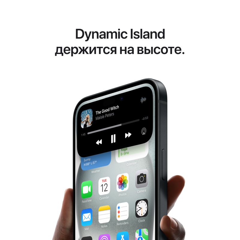 Apple iPhone 15, 256 ГБ, Черный