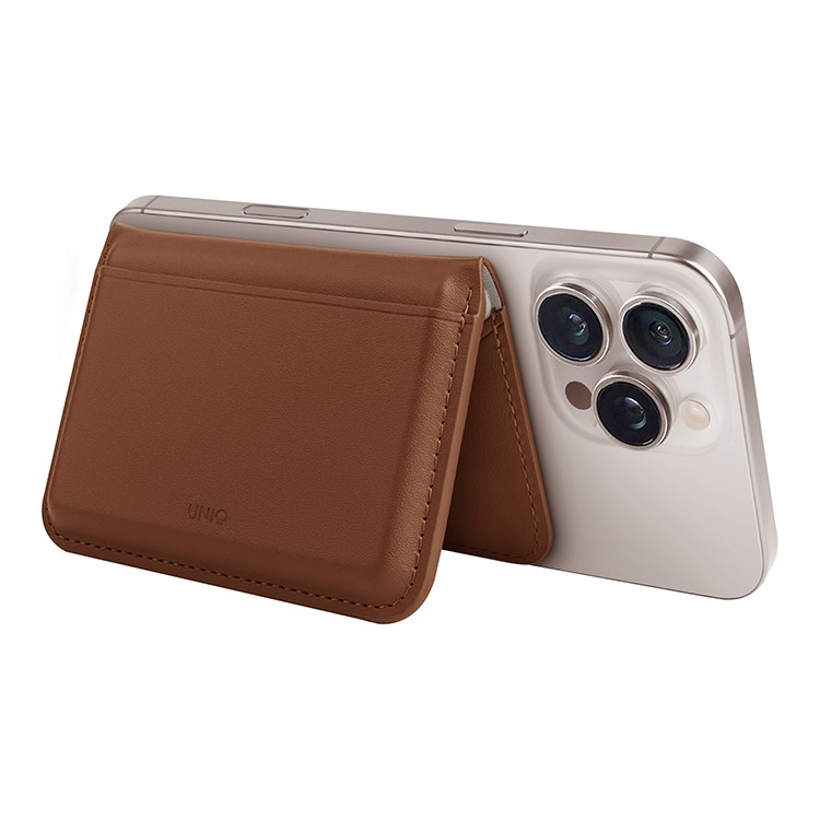 Фото Бумажник Uniq Lyden DS, Caramel/Ivory На фото изображено Бумажник Uniq Lyden DS, Caramel/Ivory