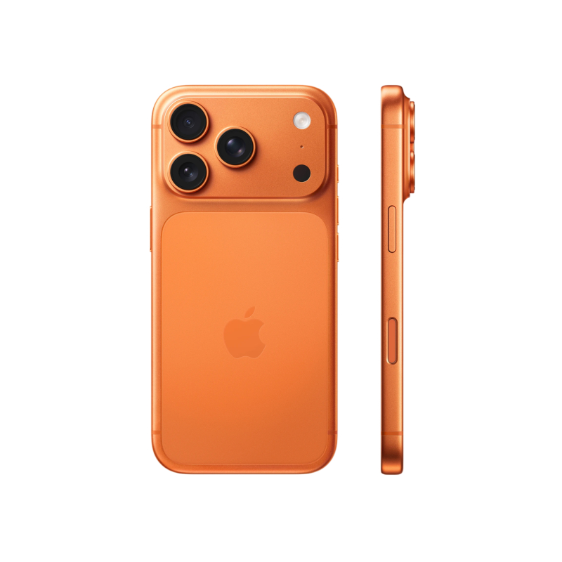 На фото изображено Apple iPhone 17 Pro Max, 512 ГБ, Космический оранжевый