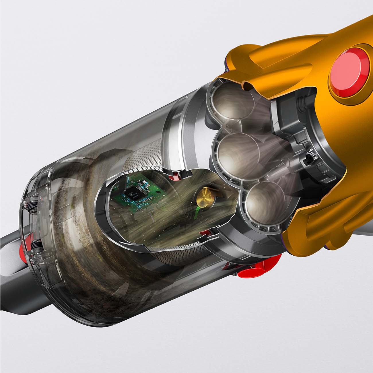 Dyson V12 Detect Slim Absolute, Gold/Gray