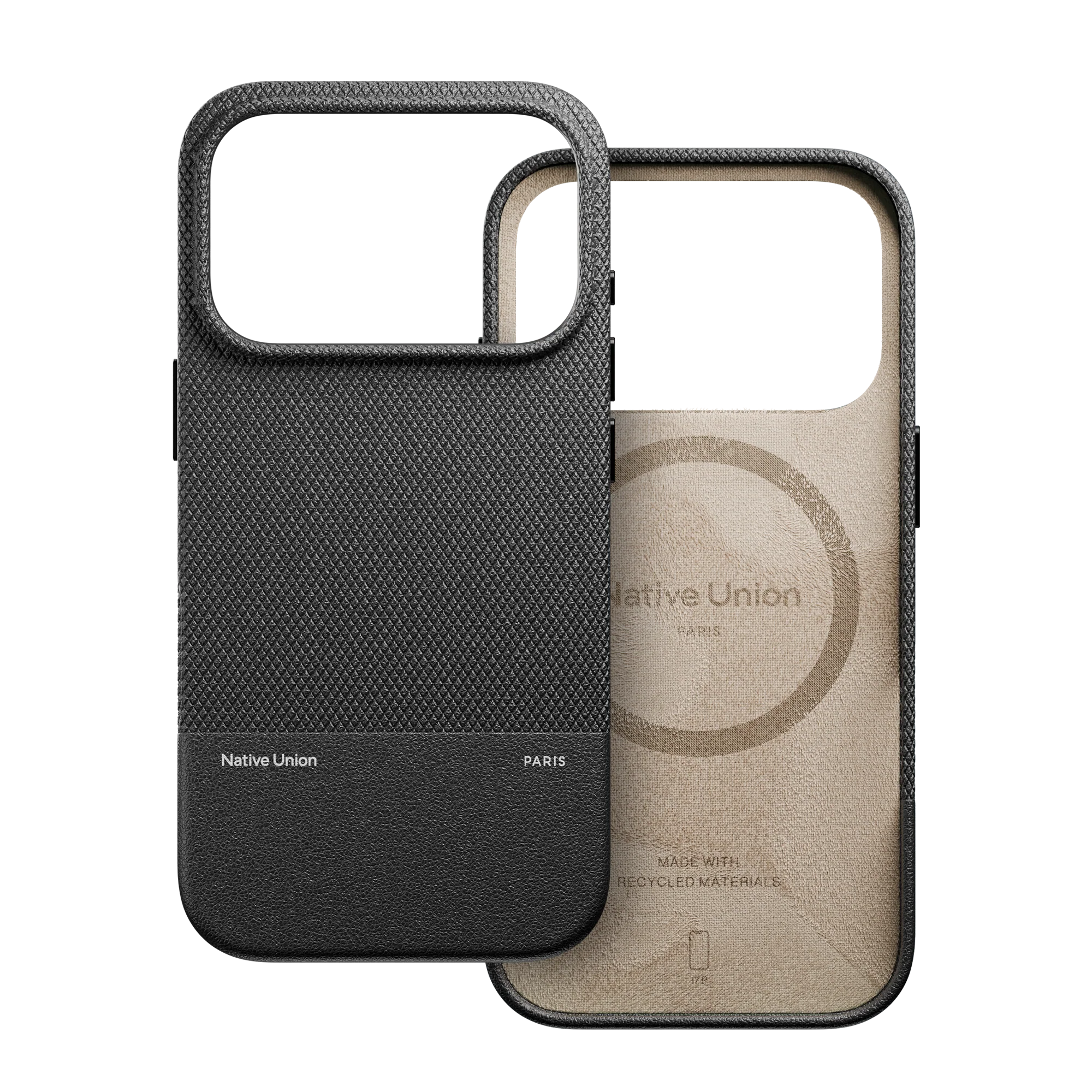 На фото изображено Чехол Native Union Paris (Re)Classic Case для iPhone 17 Pro Max Черный