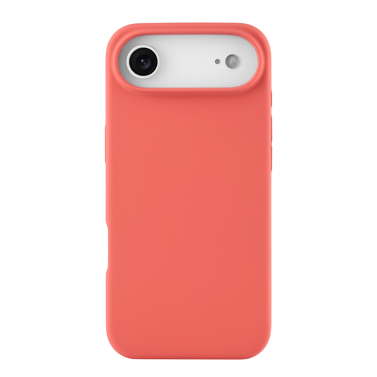 На фото изображено Чехол защитный uBear Touch Mag Case для iPhone 17 Air, MagSafe, коралловый