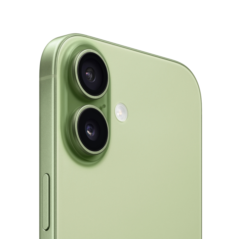 На фото изображено Apple iPhone 17, 256 ГБ, Шалфей