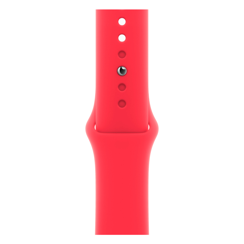 Apple Watch Series 9, 45 мм, корпус из алюминия цвета «(PRODUCT)RED», спортивный ремешок, размер M/L