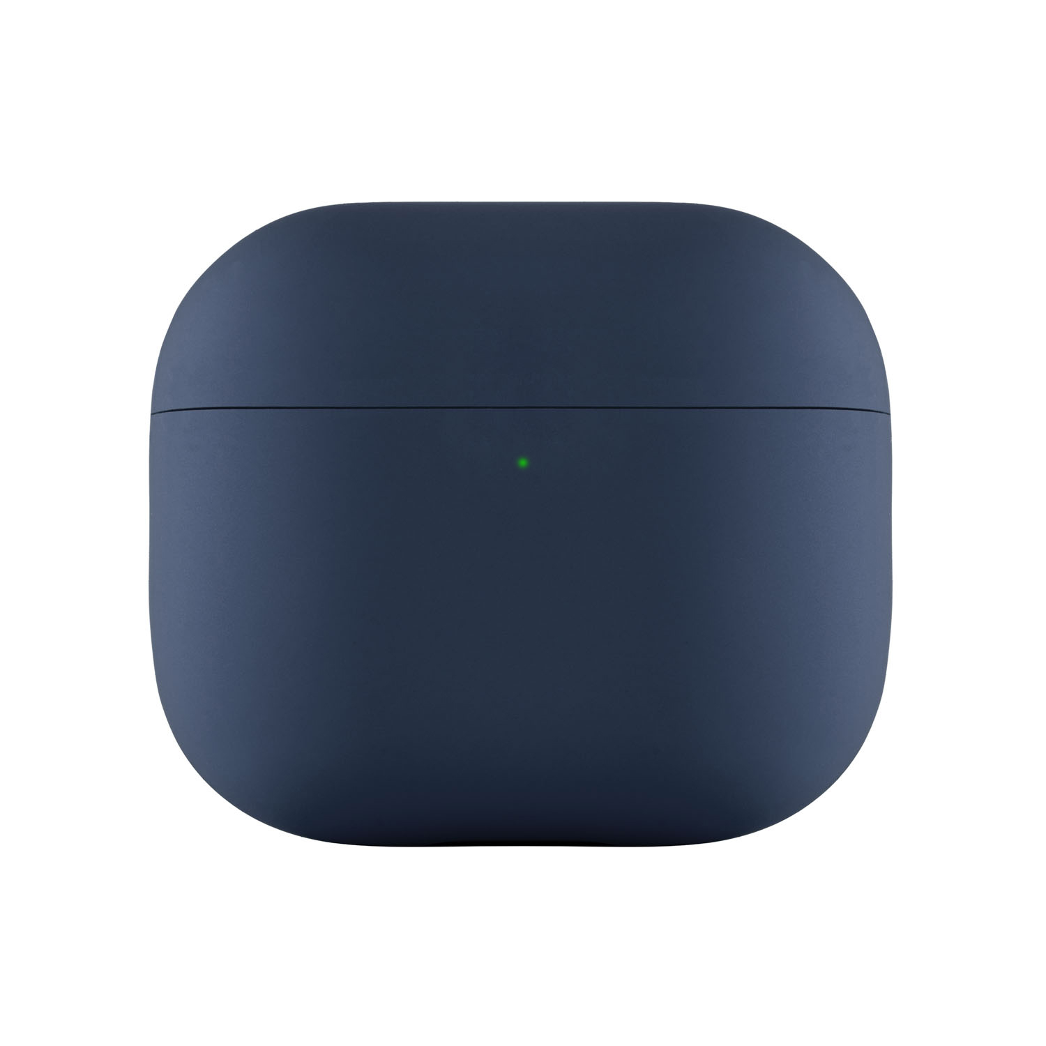 Ультратонкий силиконовый чехол Touch Case для AirPods 3, тёмно-синий