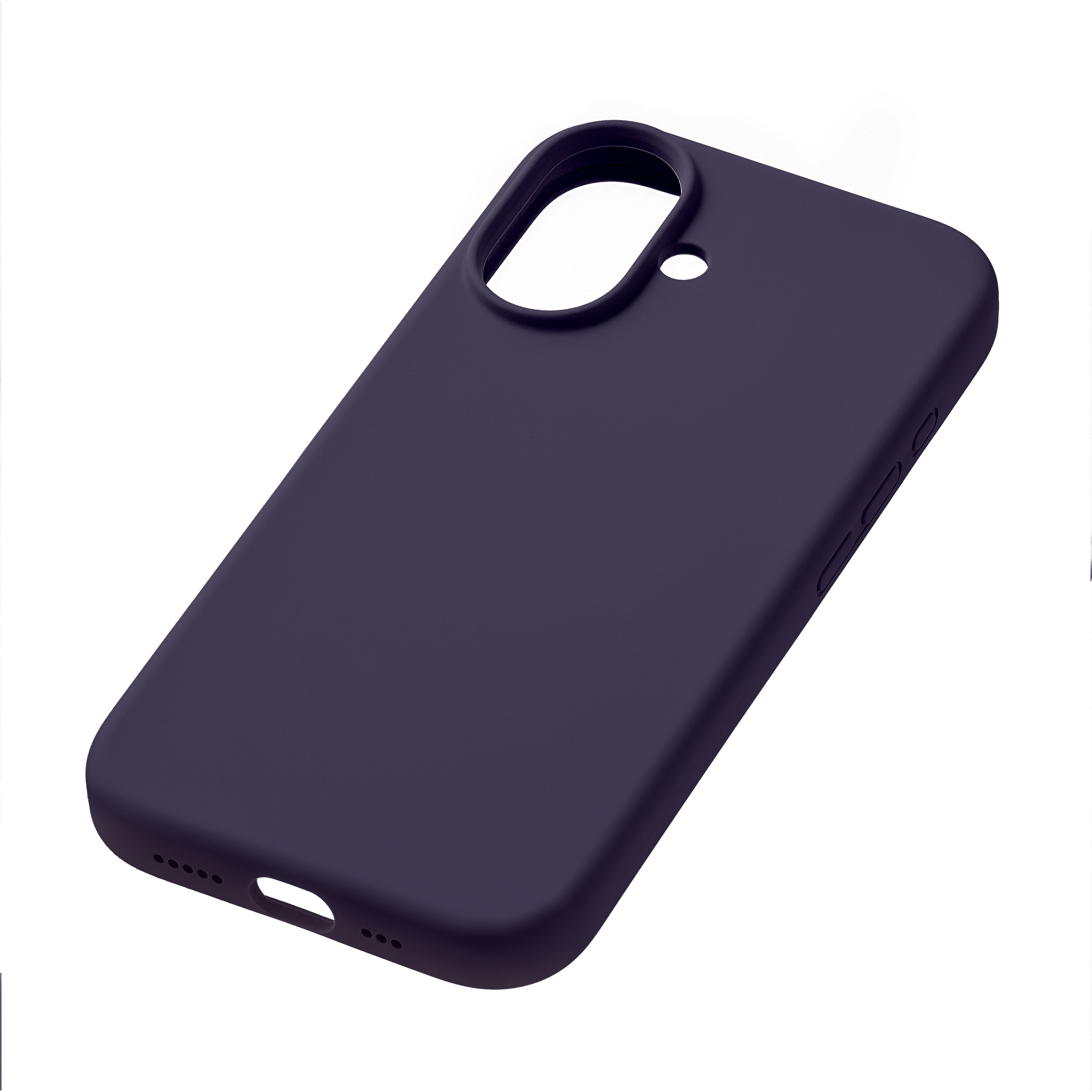 Чехол защитный uBear Touch Mag Case для iPhone 16, темно-фиолетовый