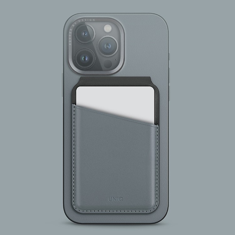 Фото Картхолдер Uniq Lyden DS, Washed Blue/Black На фото изображено Картхолдер Uniq Lyden DS, Washed Blue/Black