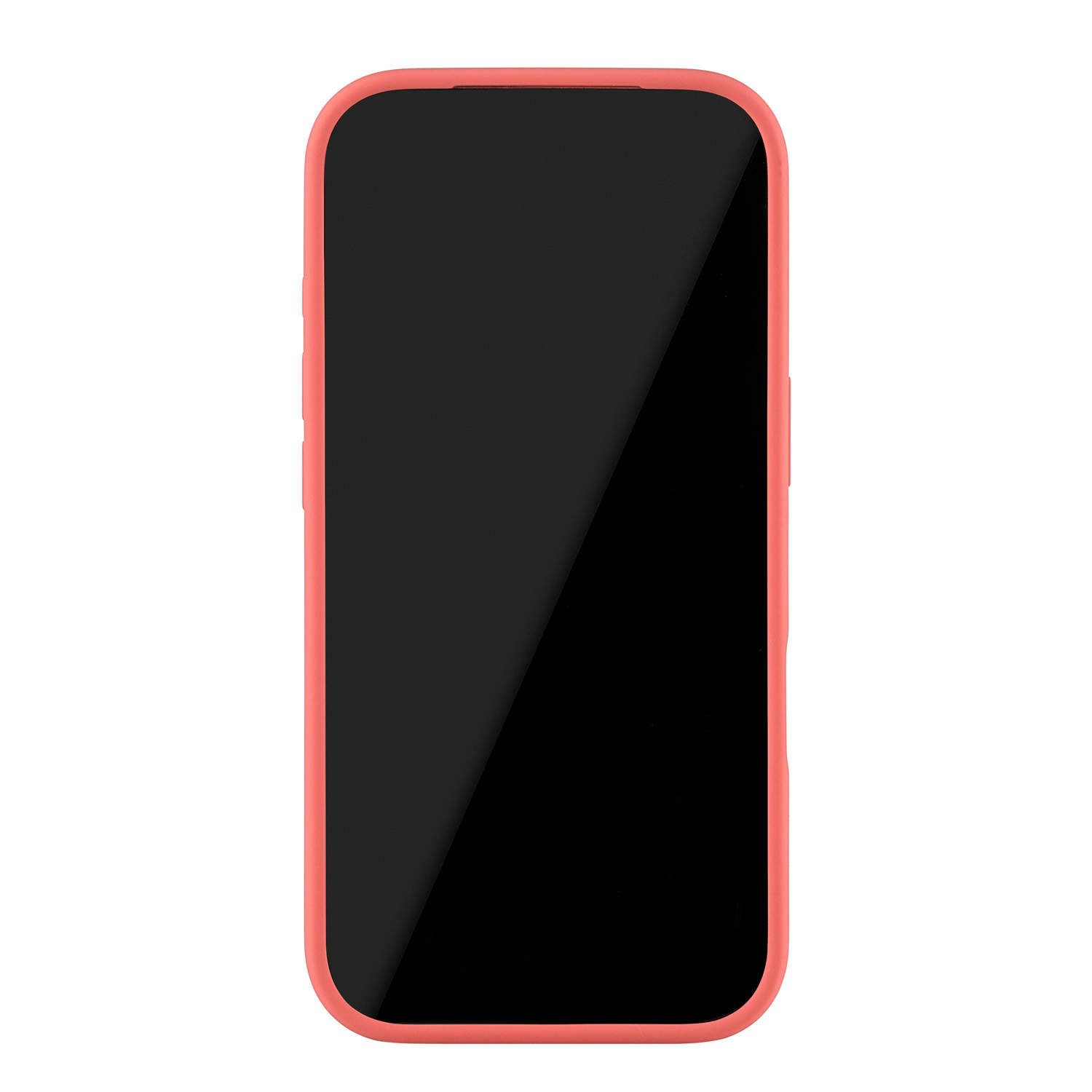 На фото изображено Чехол защитный uBear Touch Mag Case для iPhone 17 Pro, MagSafe, коралловый