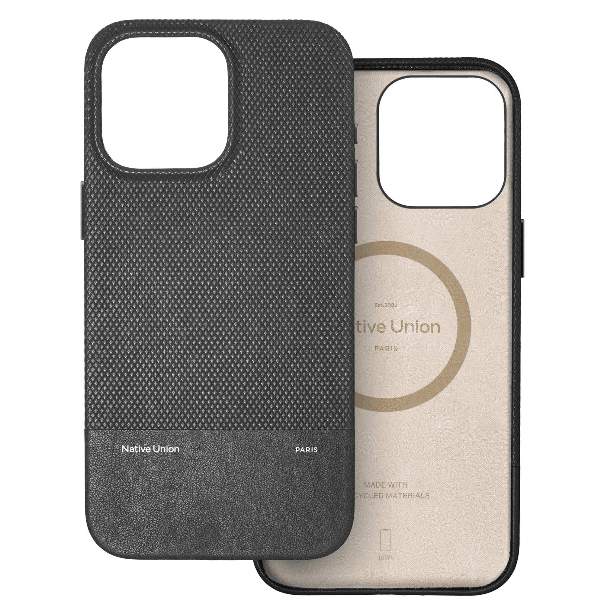 Чехол Native Union (RE)Classic Case MagSafe для iPhone 16 Pro Max, чёрный
