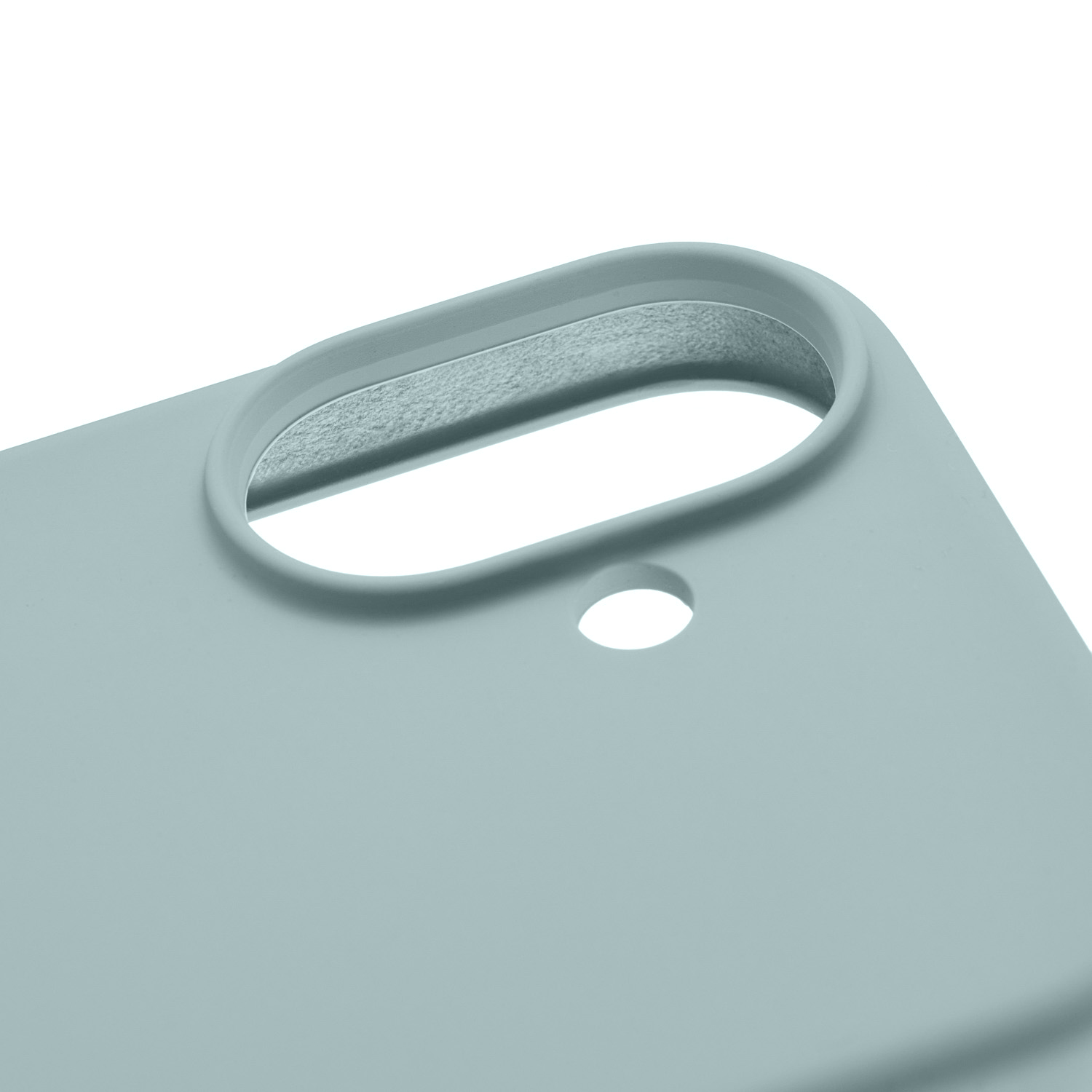 На фото изображено Чехол защитный uBear Touch Mag Case для iPhone 17 MagSafe, холодная мята