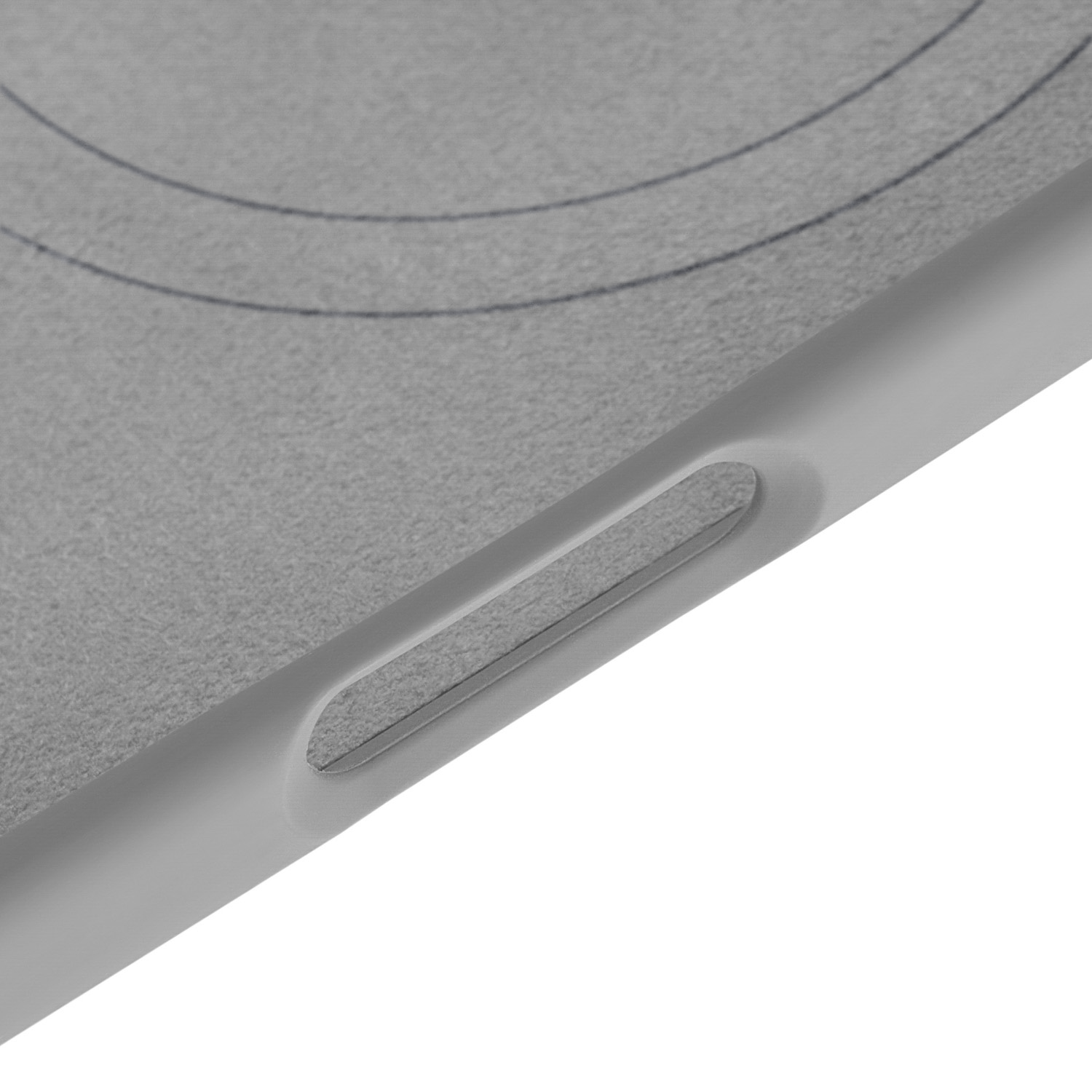 На фото изображено Чехол защитный uBear Touch Mag Case для iPhone 17 Air, MagSafe, светло-серый