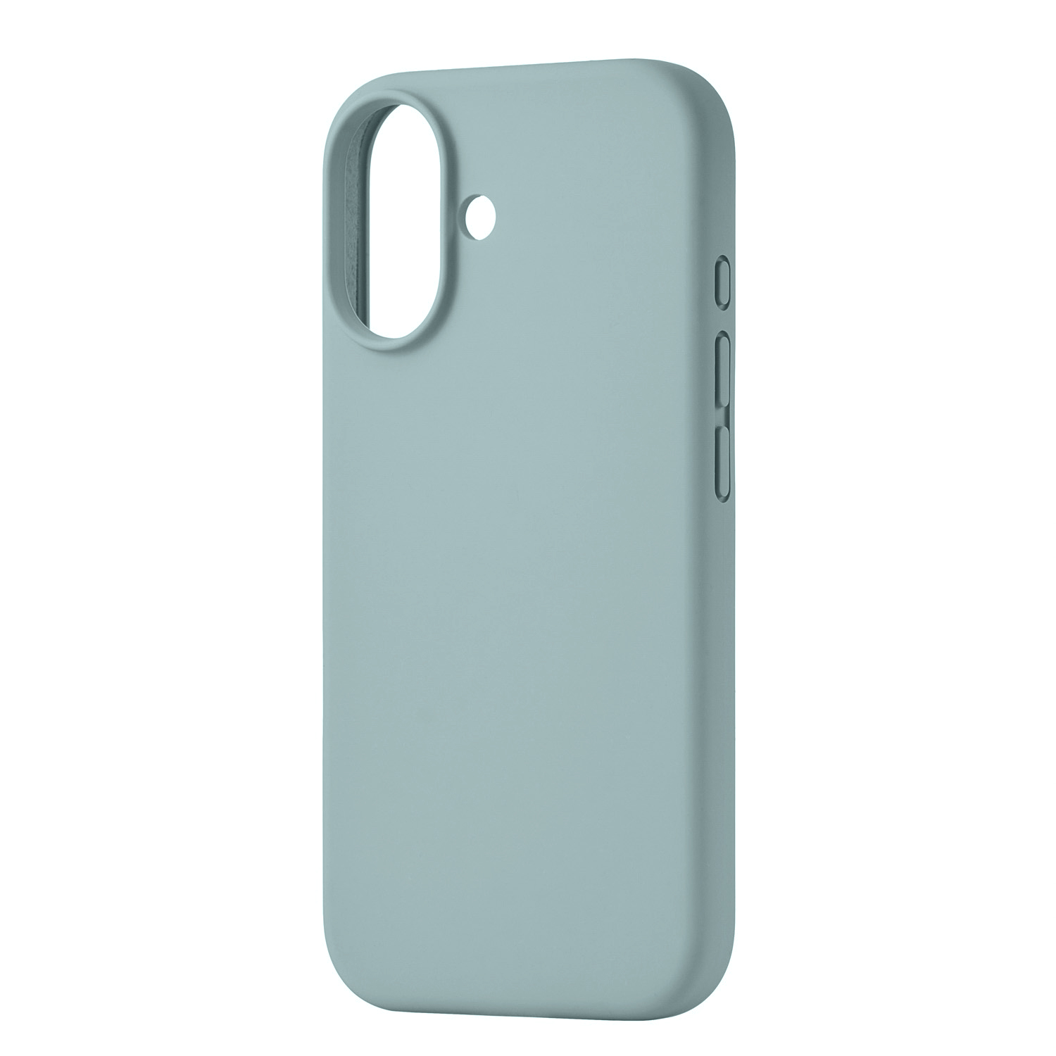 На фото изображено Чехол защитный uBear Touch Mag Case для iPhone 17 MagSafe, холодная мята