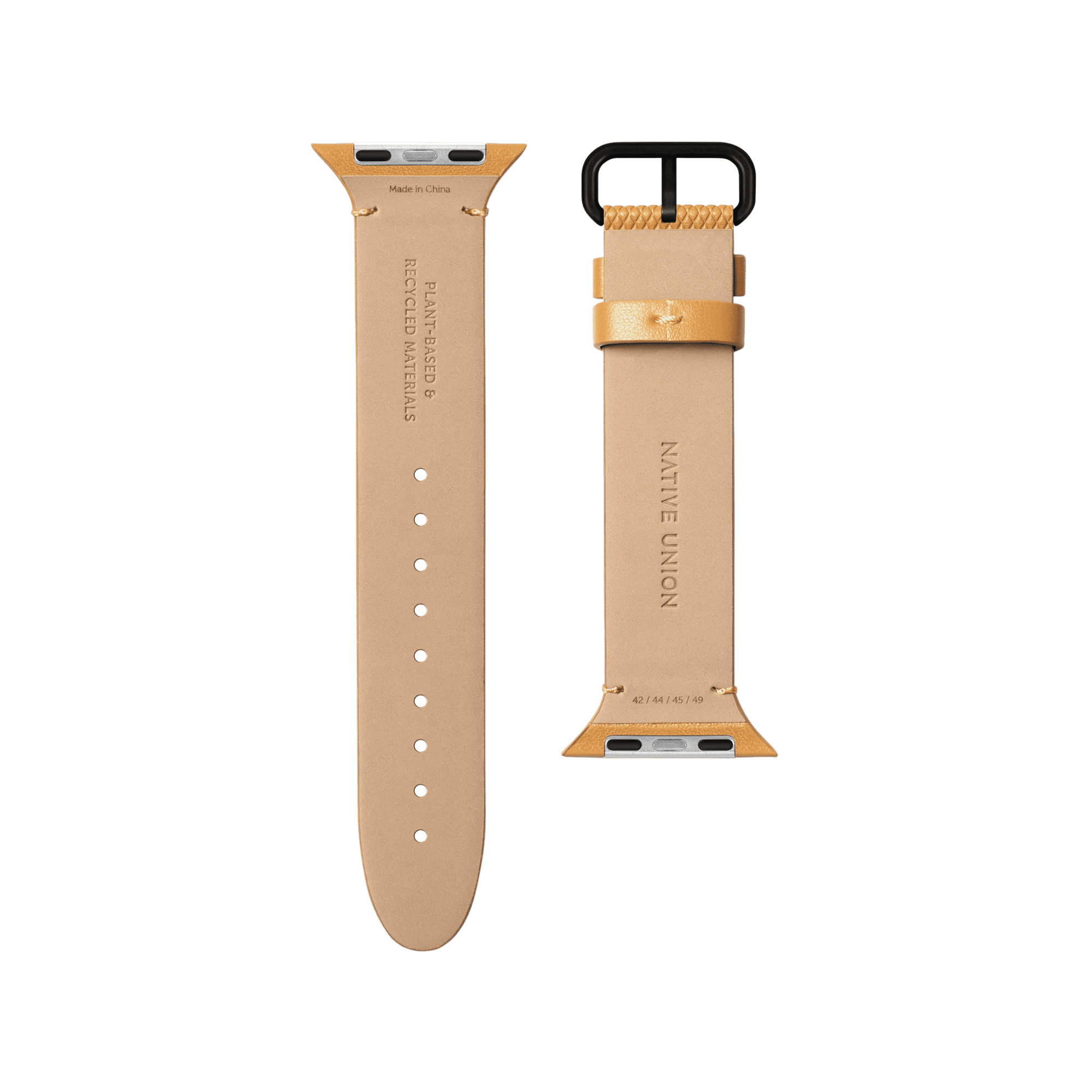 Ремешок Native Union (RE)Classic Strap для Apple Watch 42/44 мм, крафт
