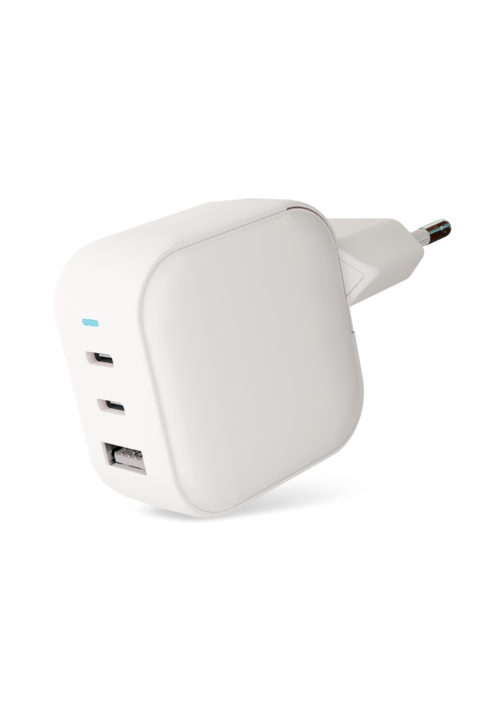 Сетевое зарядное устройство VLP G-Charge 65Вт 2 USB-C, USB-A, белый Сетевое зарядное устройство VLP G-Charge 65Вт 2 USB-C, USB-A, белый