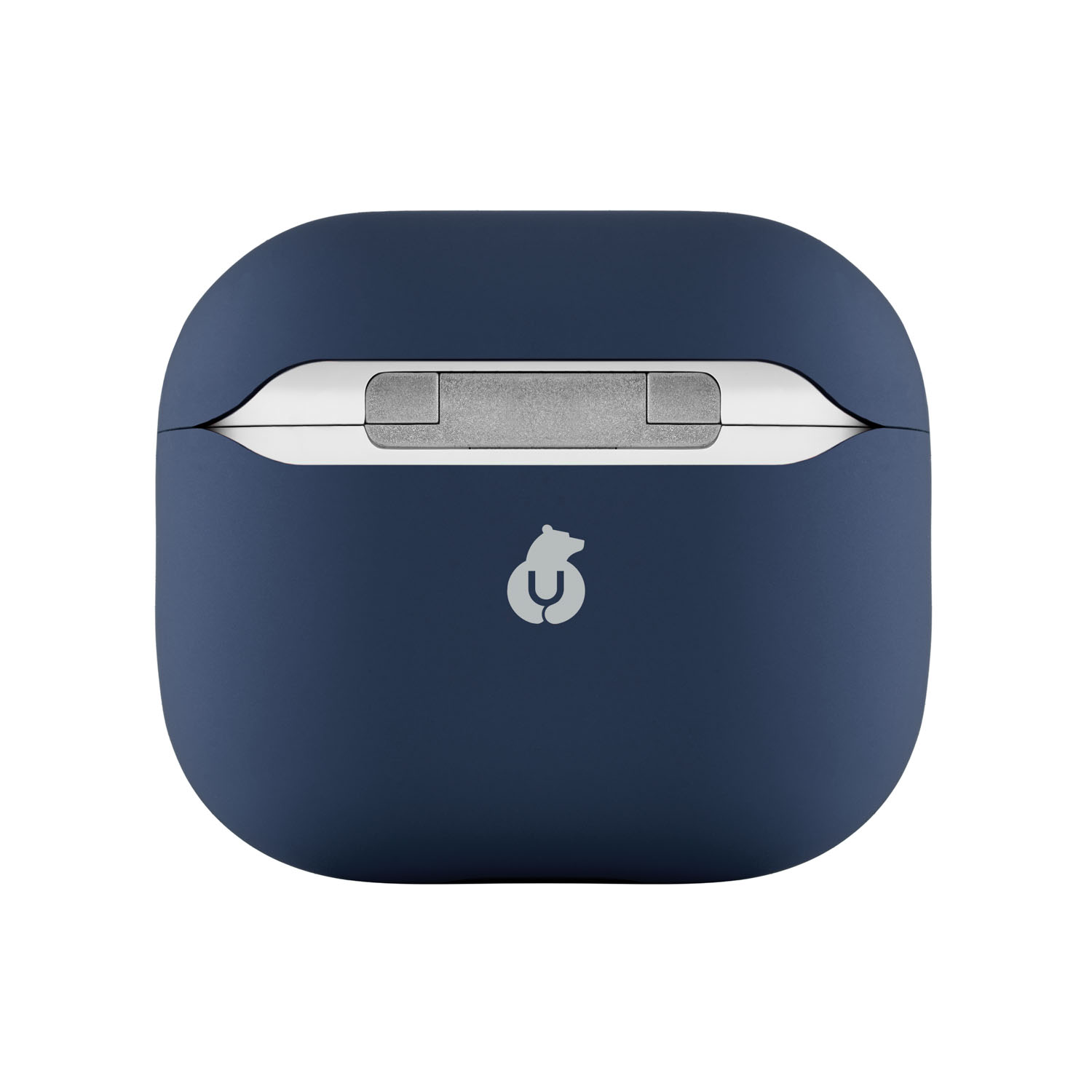 Ультратонкий силиконовый чехол Touch Case для AirPods 3, тёмно-синий