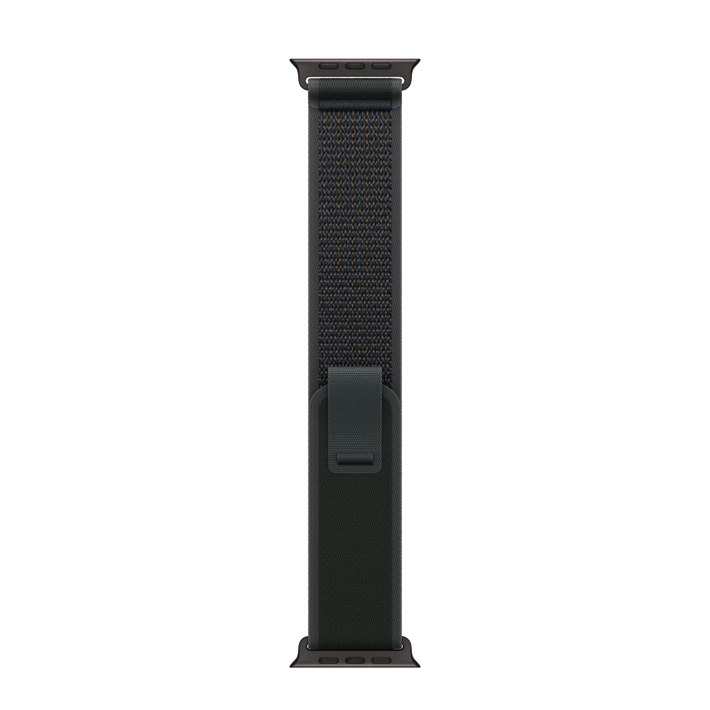 Apple Watch Ultra 2 GPS + Cellular, 49 мм, корпус из черного титана, ремешок Trail черного цвета, размер S/M