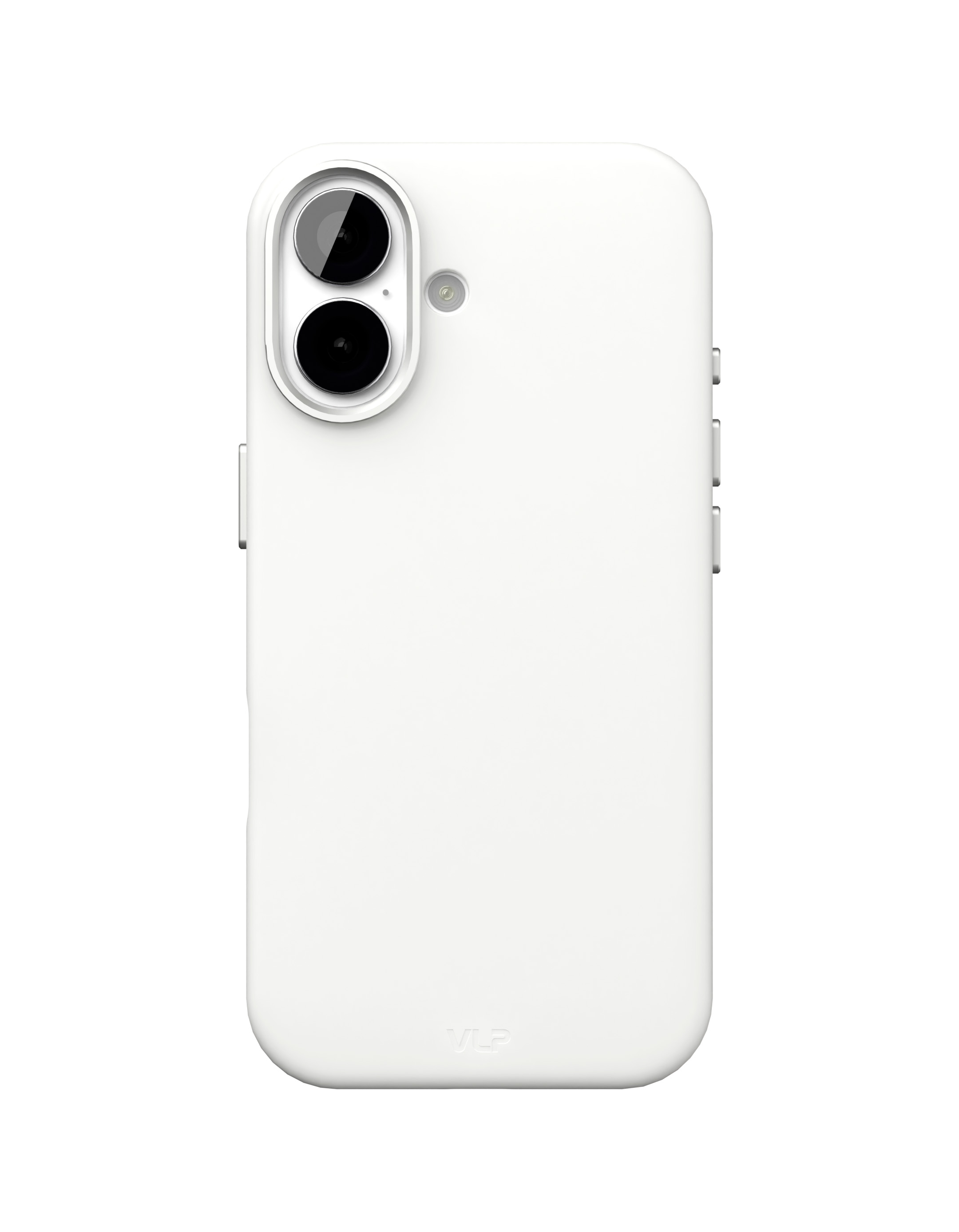На фото изображено Чехол защитный VLP Aster Pro Case с MagSafe для iPhone 17, белый