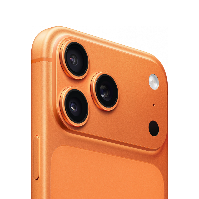 На фото изображено Apple iPhone 17 Pro Max, 512 ГБ, Космический оранжевый
