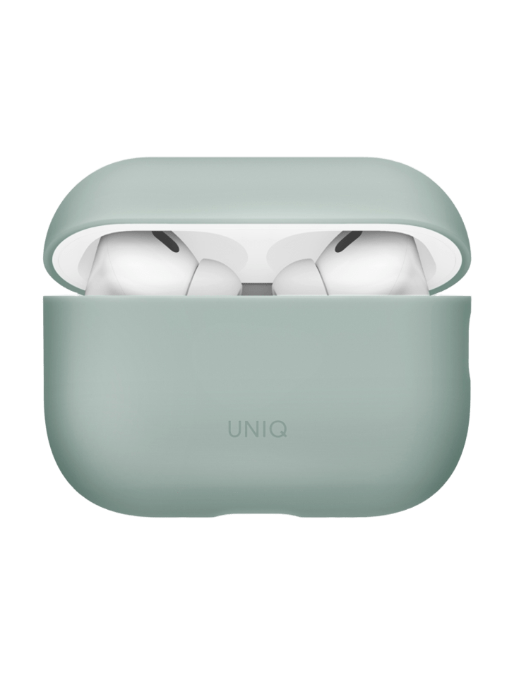 Фото Чехол Uniq LINO для AirPods Pro 3, Iceplant Green На фото изображено Чехол Uniq LINO для AirPods Pro 3, Iceplant Green