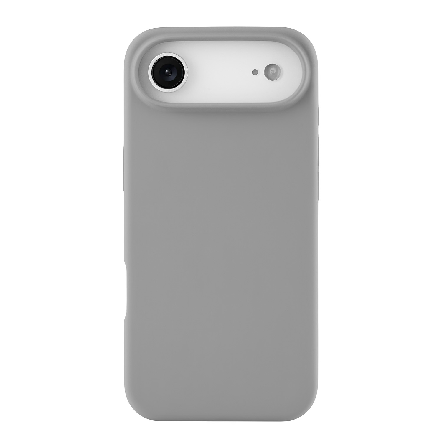 На фото изображено Чехол защитный uBear Touch Mag Case для iPhone 17 Air, MagSafe, светло-серый