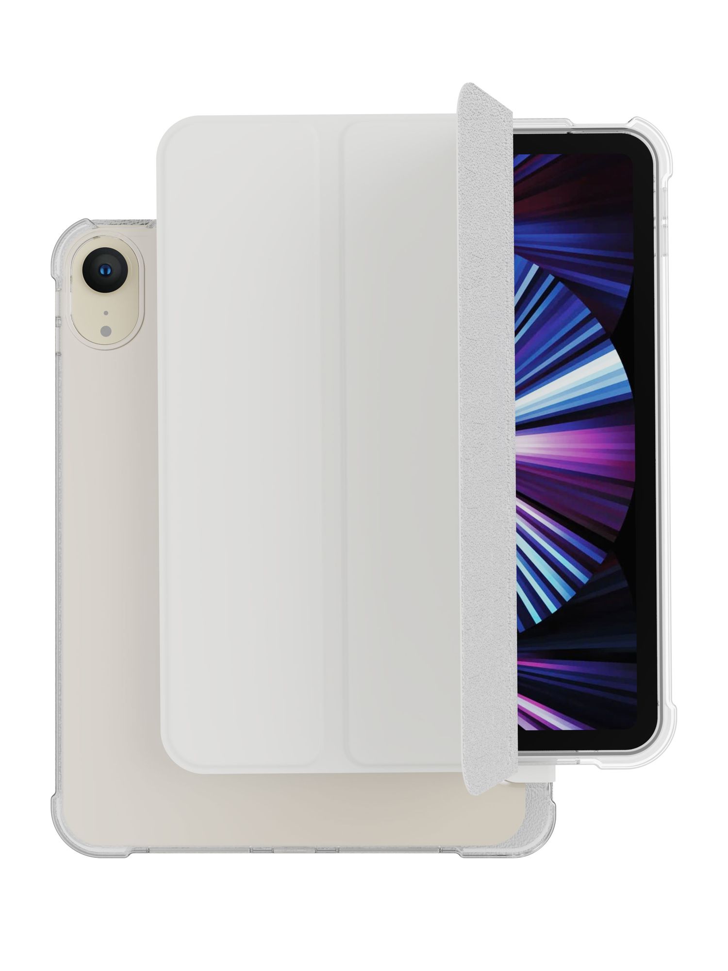 Чехол защитный VLP Dual Folio для iPad mini 6, белый