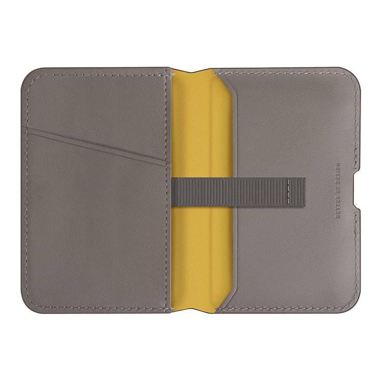Бумажник Uniq Lyden DS, Flint Grey/Canary Yellow Бумажник Uniq Lyden DS, Flint Grey/Canary Yellow