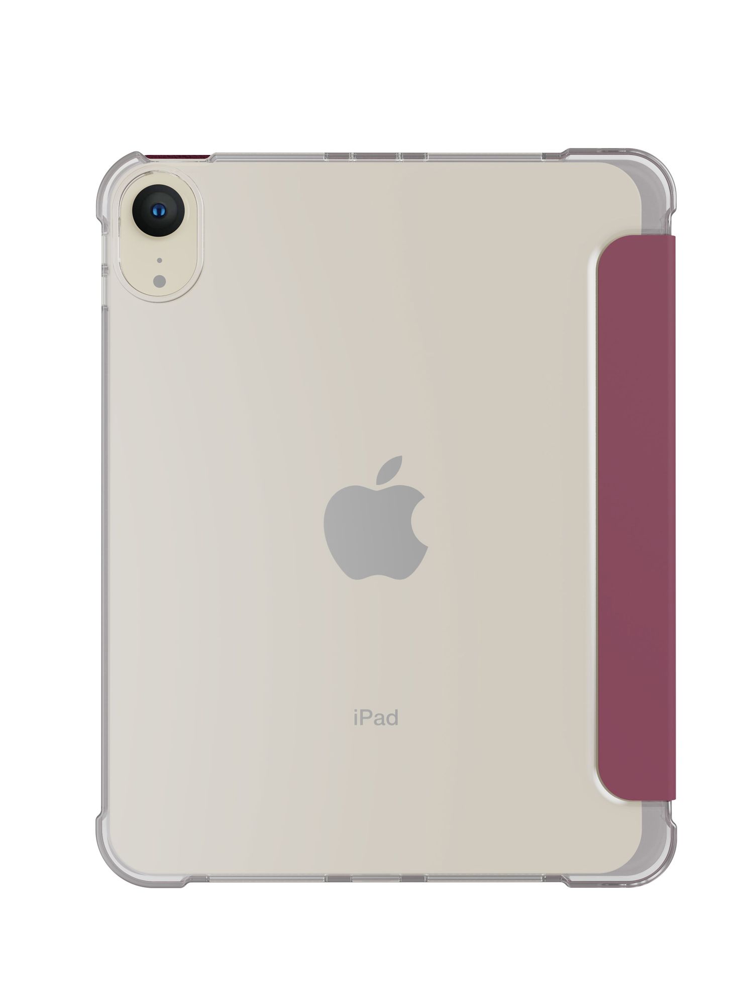 Чехол защитный VLP Dual Folio для iPad mini 6, марсала