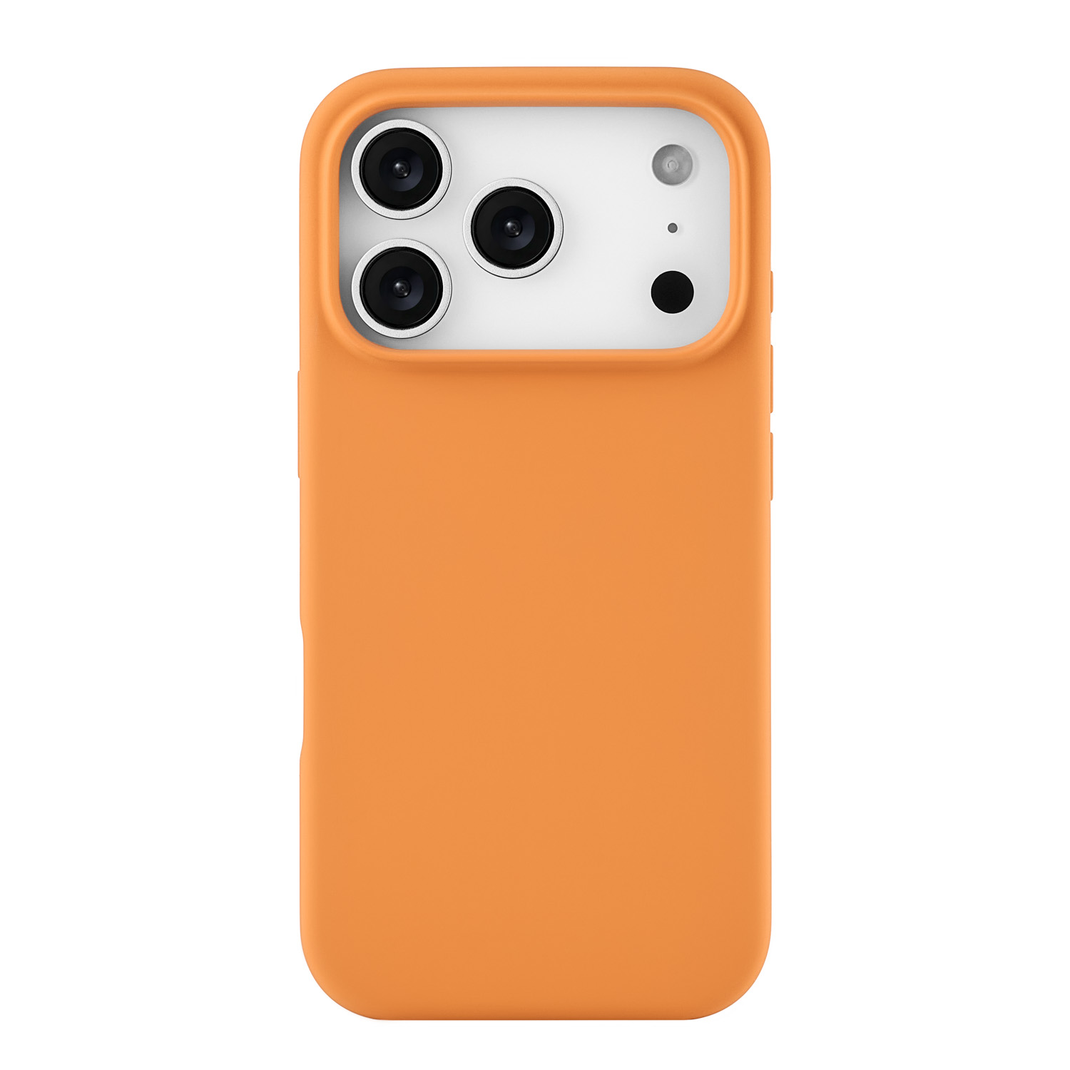 Фото Чехол защитный uBear Touch Mag Case для iPhone 17 Pro, MagSafe, оранжевый На фото изображено Чехол защитный uBear Touch Mag Case для iPhone 17 Pro, MagSafe, оранжевый
