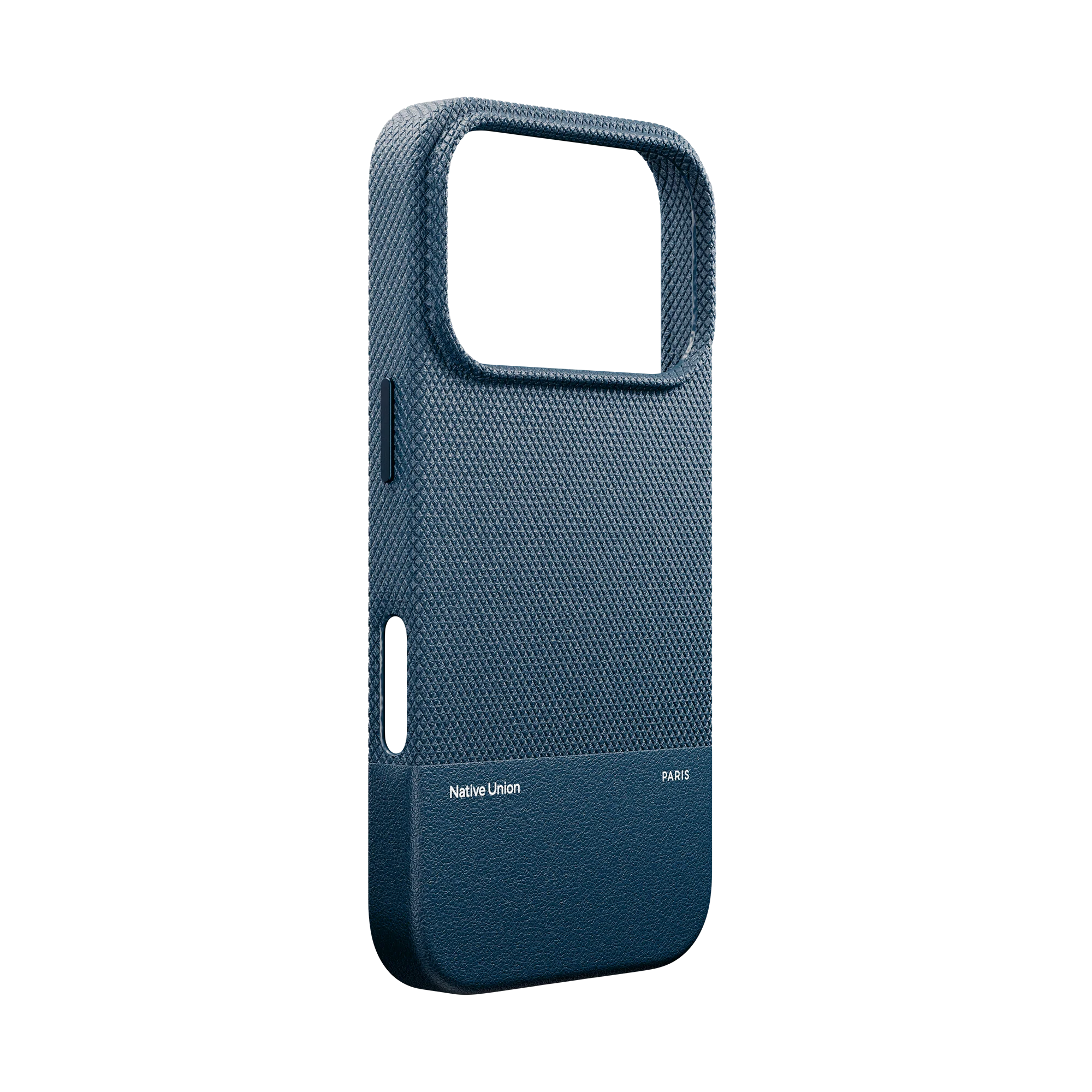 Фото Чехол Native Union Paris (Re)Classic Case для iPhone 17 Pro Max Синий На фото изображено Чехол Native Union Paris (Re)Classic Case для iPhone 17 Pro Max Синий