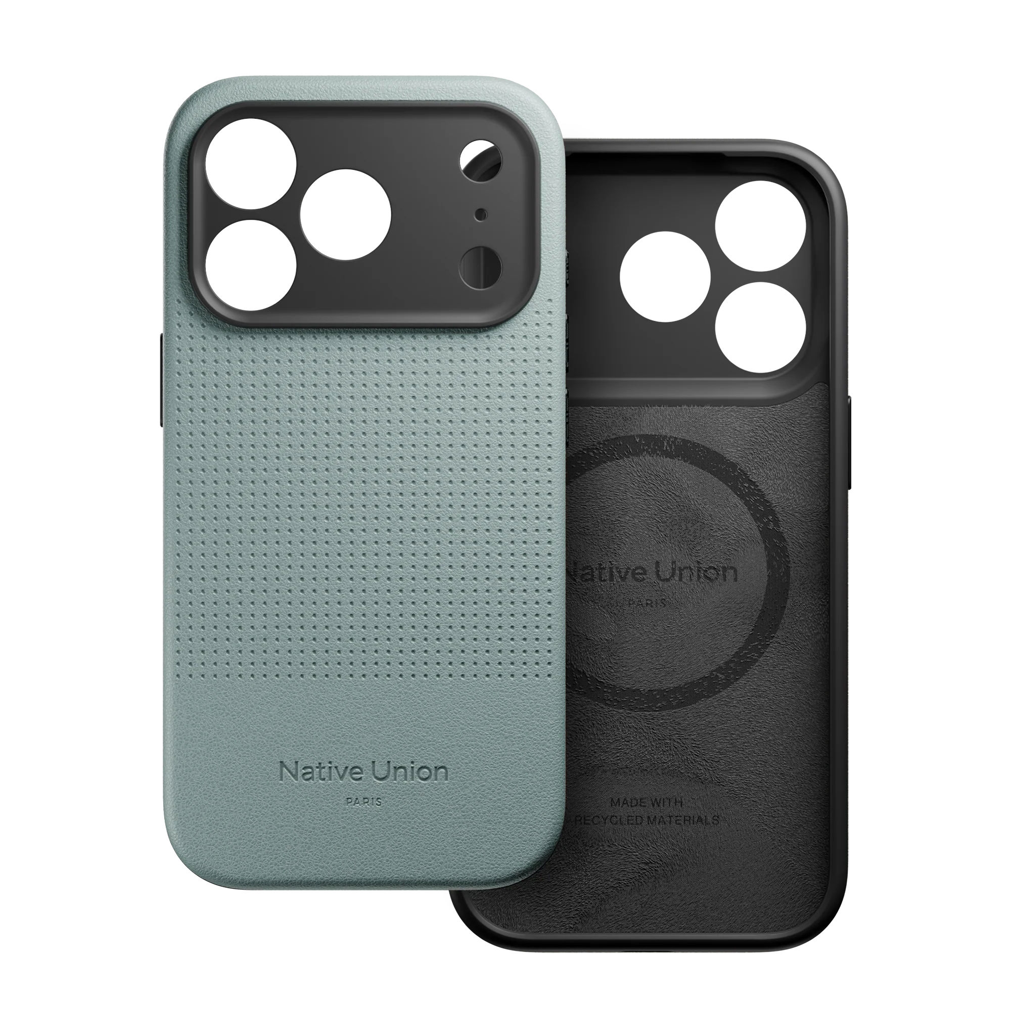 Фото Чехол Native Union Active Case MagSafe для iPhone 17 Pro Max, зеленый На фото изображено Чехол Native Union Active Case MagSafe для iPhone 17 Pro Max, зеленый