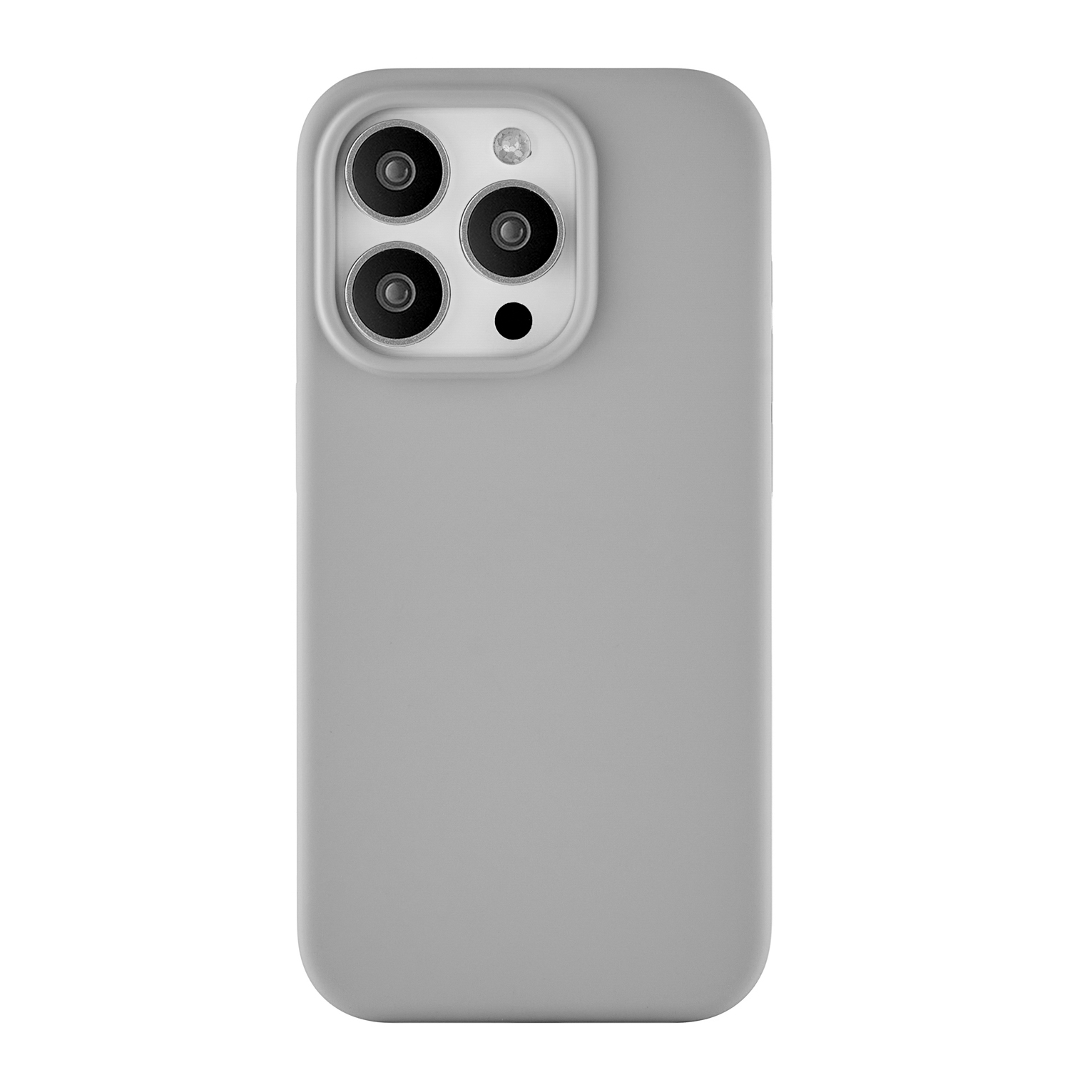Чехол защитный uBear Touch Mag Case для iPhone 15 Pro, серый