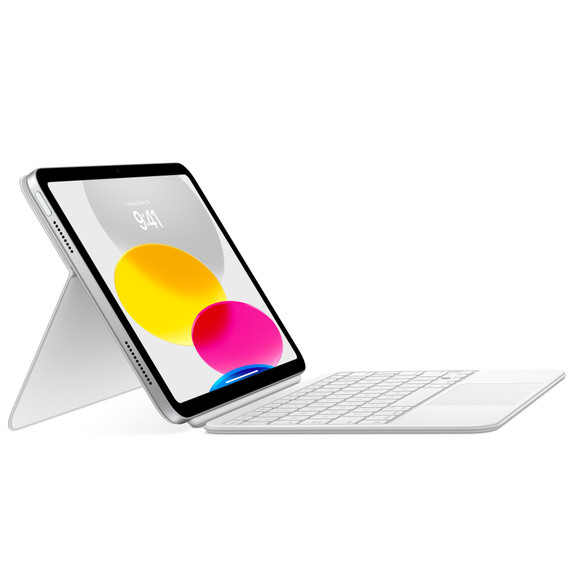 Клавиатура Apple Magic Keyboard Folio для iPad 10, белый Клавиатура Apple Magic Keyboard Folio для iPad 10, белый