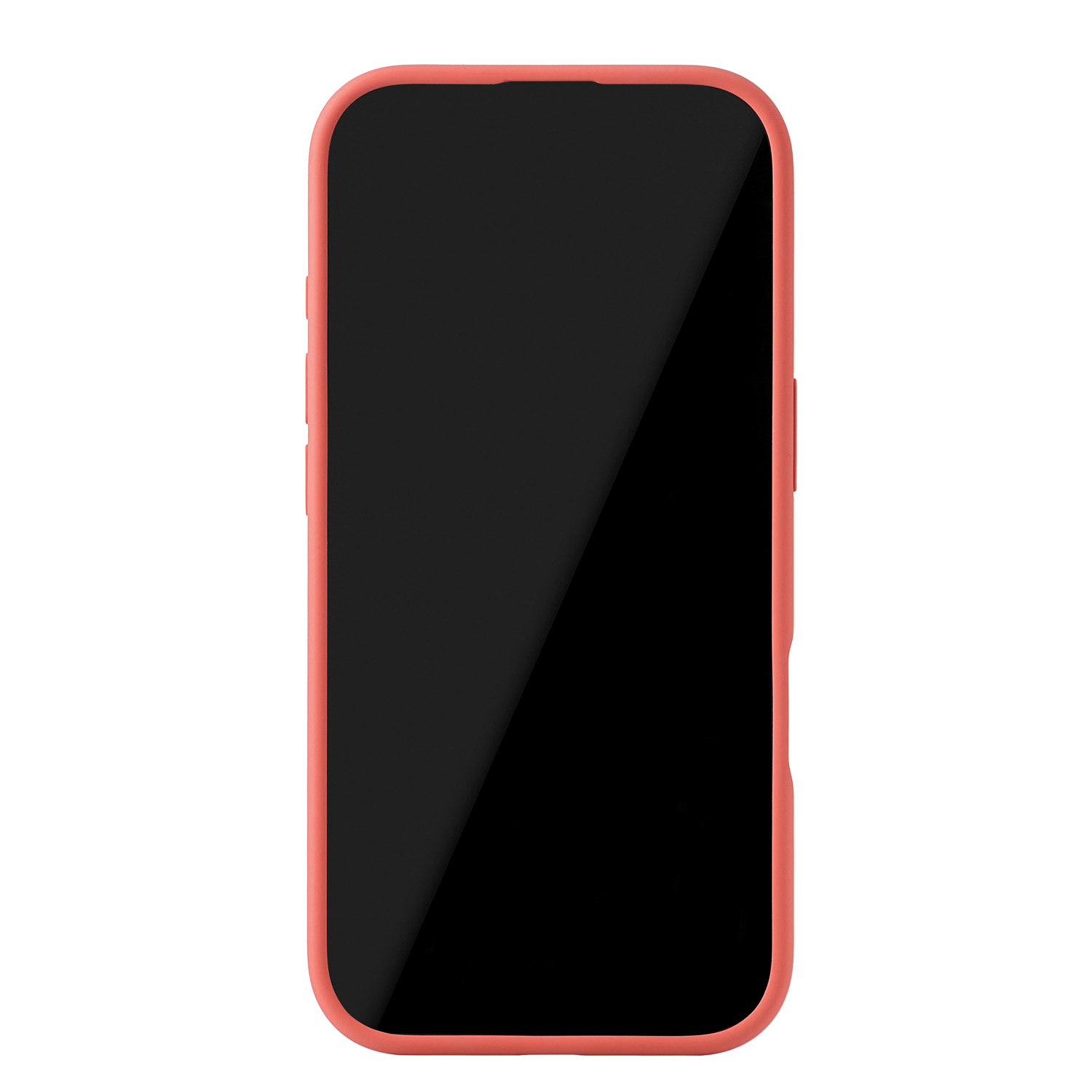 На фото изображено Чехол защитный uBear Touch Mag Case для iPhone 17 MagSafe, коралловый