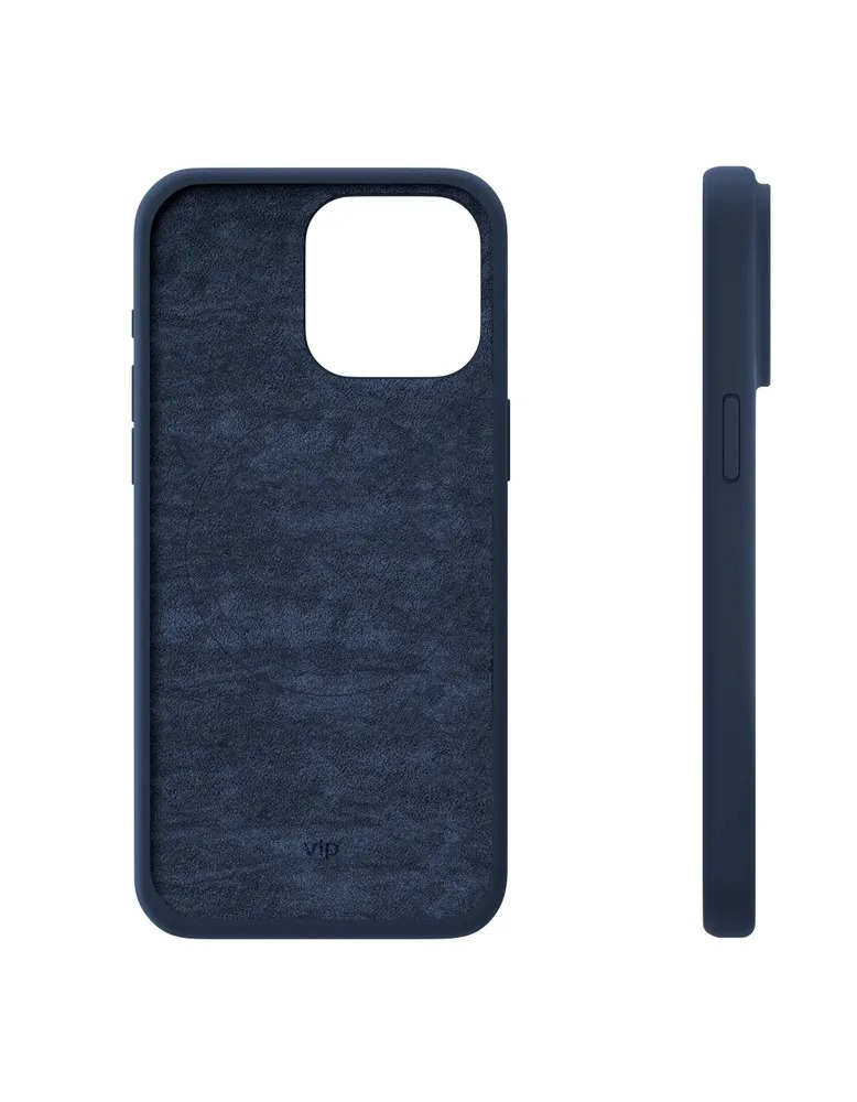 Чехол защитный VLP Aster Case с MagSafe для iPhone 15 Pro Max, темно-синий