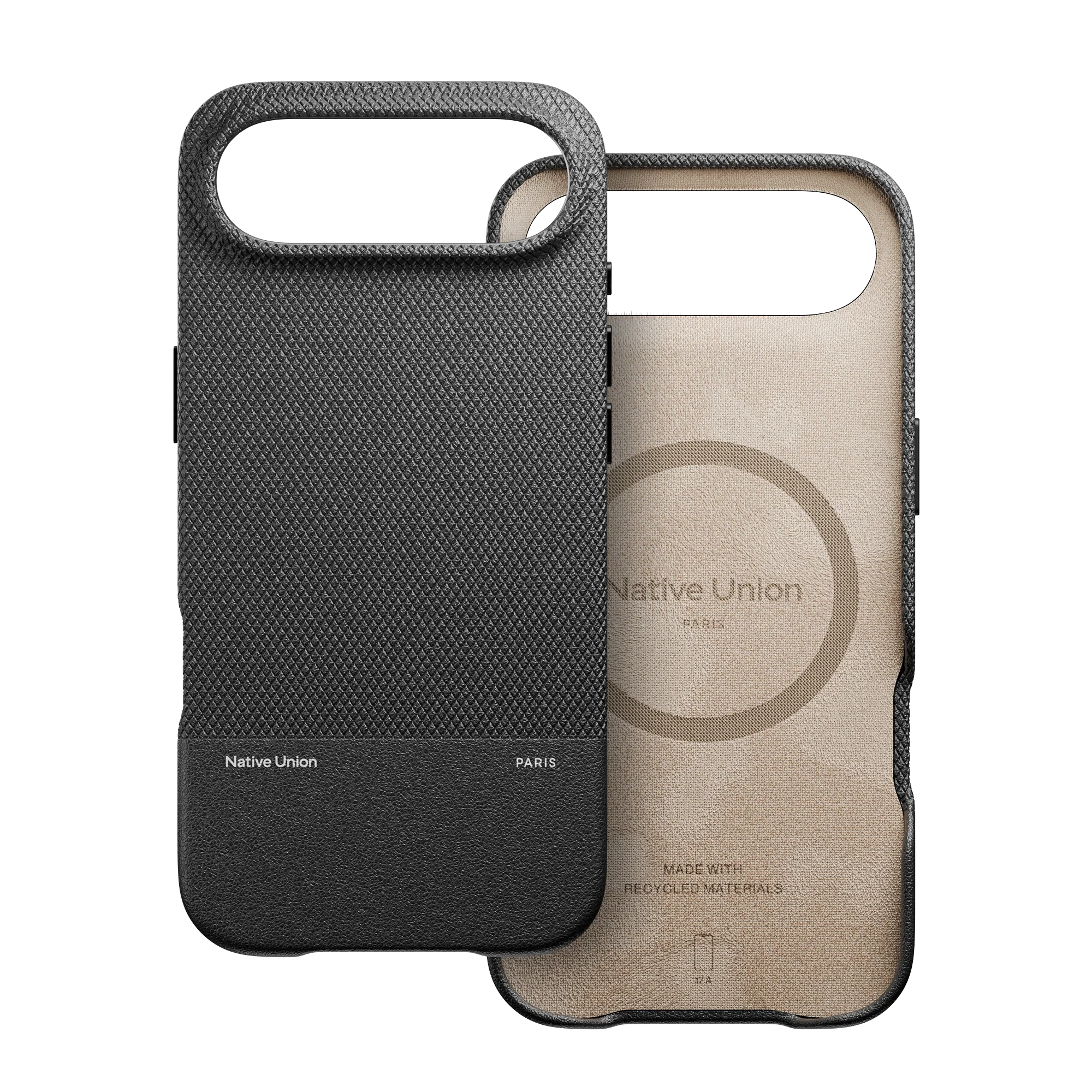 Фото Чехол Native Union Paris (Re)Classic Case для iPhone Air, черный На фото изображено Чехол Native Union Paris (Re)Classic Case для iPhone Air, черный