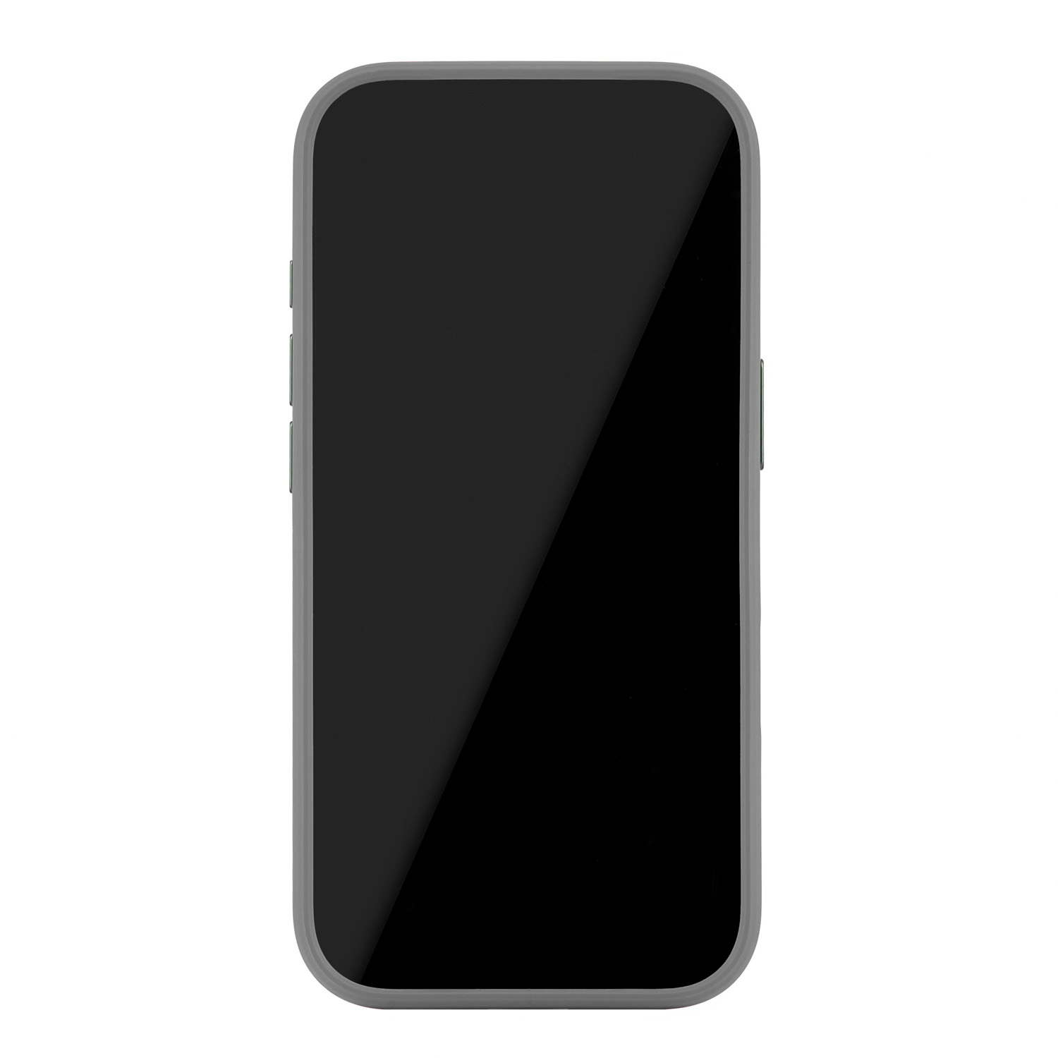 На фото изображено Чехол защитный uBear Shade Case для iPhone 17 Pro, MagSafe, серый 