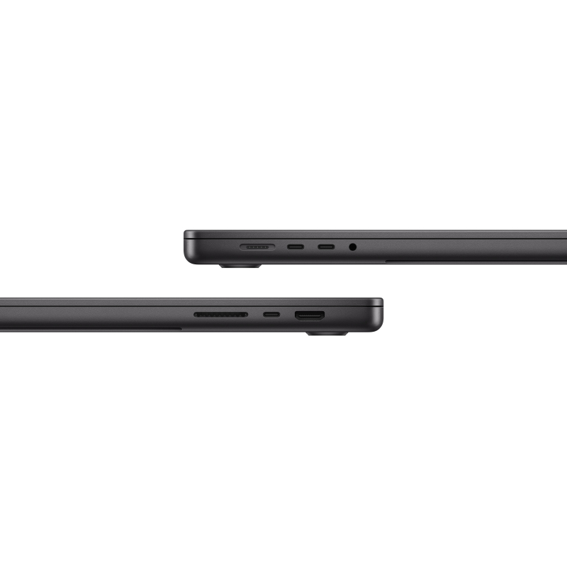 На фото изображено Apple MacBook Pro 16" (M5 Max, 18C / 32C, 2026) 36 ГБ, 1 ТБ SSD, чёрный космос