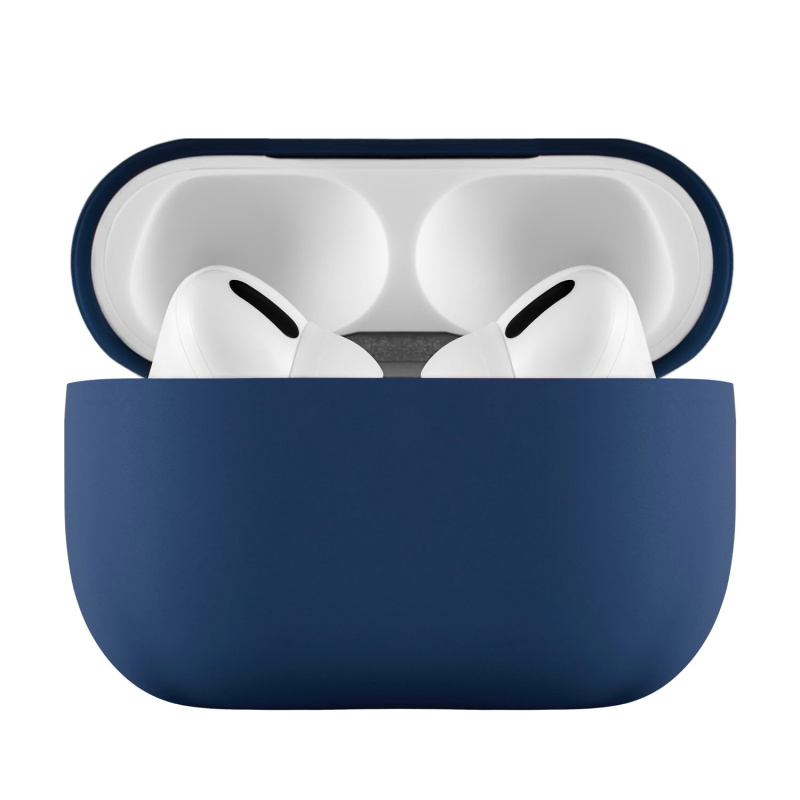 Защитный чехол uBear AirPods Pro 2 Touch Pro Silicone Case, тёмно-синий Защитный чехол uBear AirPods Pro 2 Touch Pro Silicone Case, тёмно-синий