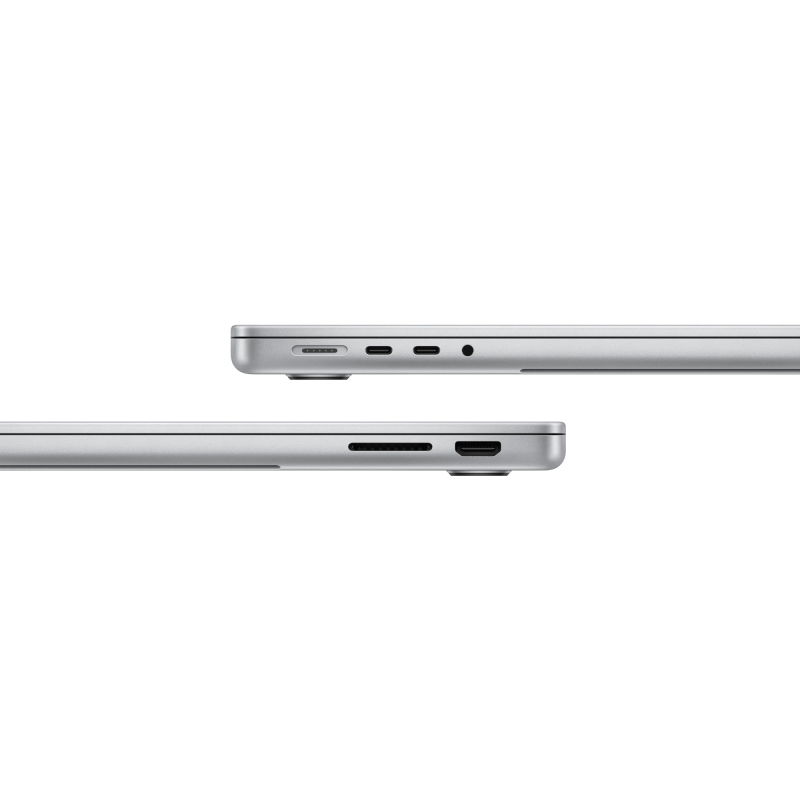 Apple MacBook Pro 14" (M3, 8C / 10C, 2023) 16 ГБ, 512 ГБ SSD, серебристый