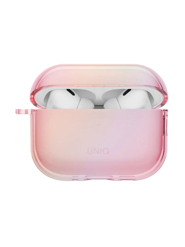 Фото Чехол Uniq Iridescia для AirPods Pro 3, Pink Prism Фото Чехол Uniq Iridescia для AirPods Pro 3, Pink Prism