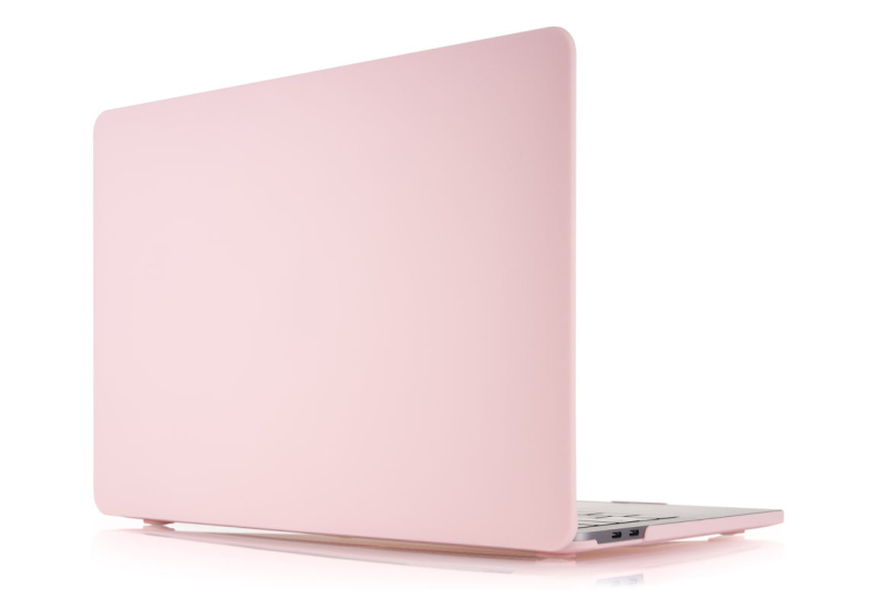 Чехол защитный VLP Plastic Case для MacBook Pro 13" 2020, светло-розовый Чехол защитный VLP Plastic Case для MacBook Pro 13" 2020, светло-розовый