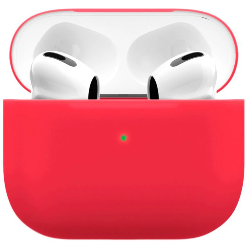 Чехол силиконовый VLP Soft Touch для AirPods 3, красный