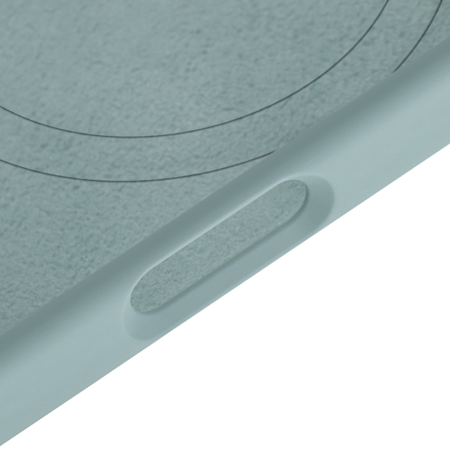 На фото изображено Чехол защитный uBear Touch Mag Case для iPhone 17 Pro, MagSafe, холодная мята