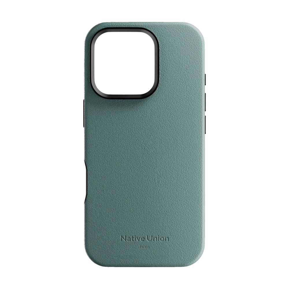 Чехол Native Union Active Case MagSafe для iPhone 16 Pro, зелёный сланец