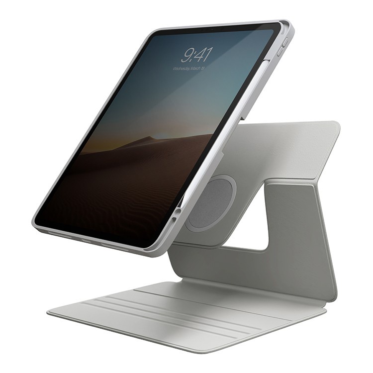 Чехол-подставка Uniq для iPad Pro 11/Air 10.9 Rovus Magnetic 360, серый