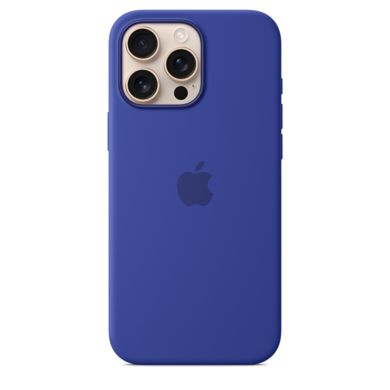 Чехол Apple для iPhone 16 Pro Max Silicone with MagSafe, ультрамарин Чехол Apple для iPhone 16 Pro Max Silicone with MagSafe, ультрамарин