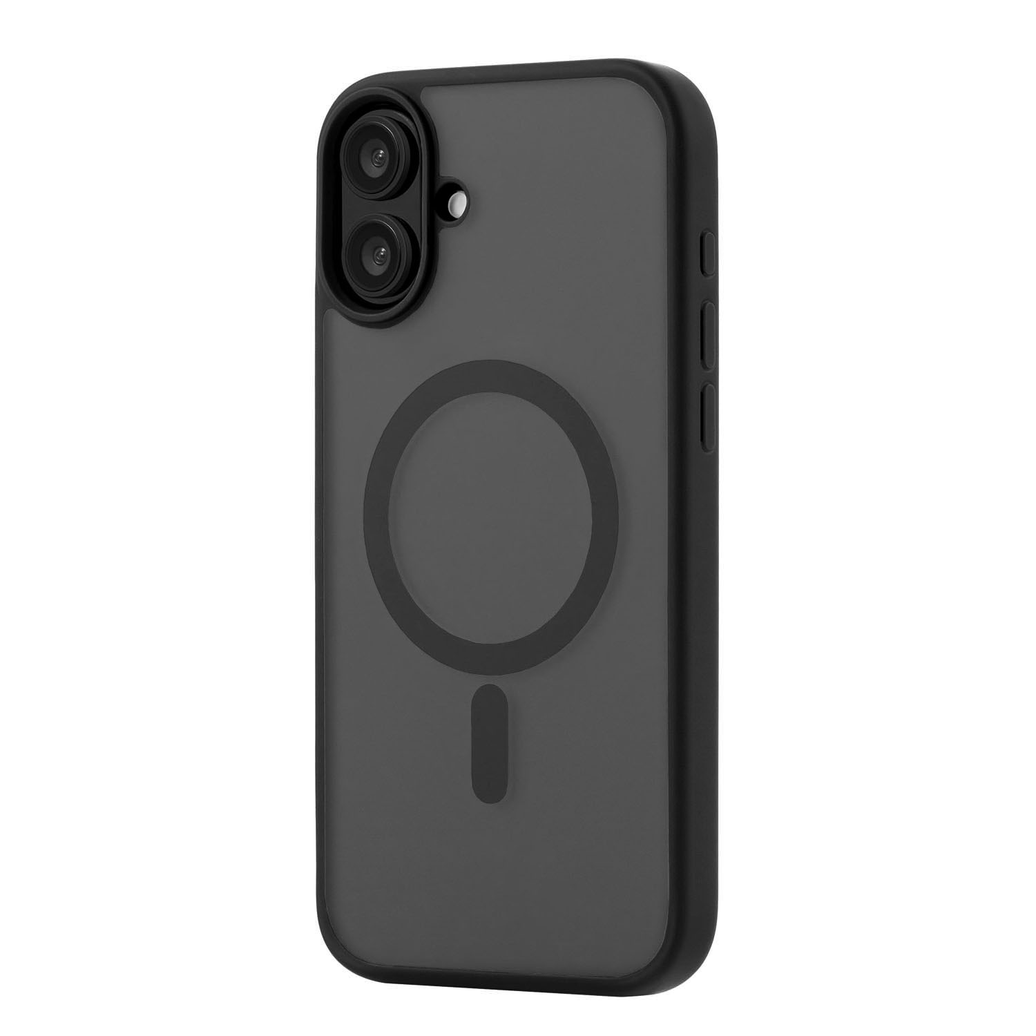 Чехол защитный uBear Cloud Mag Case для iPhone 16 Plus, черный