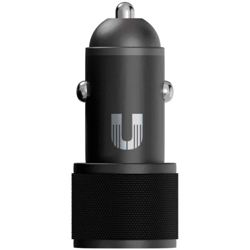 Автомобильное зарядное устройство Uzay 38W USB-C+USB-A, черное Автомобильное зарядное устройство Uzay 38W USB-C+USB-A, черное