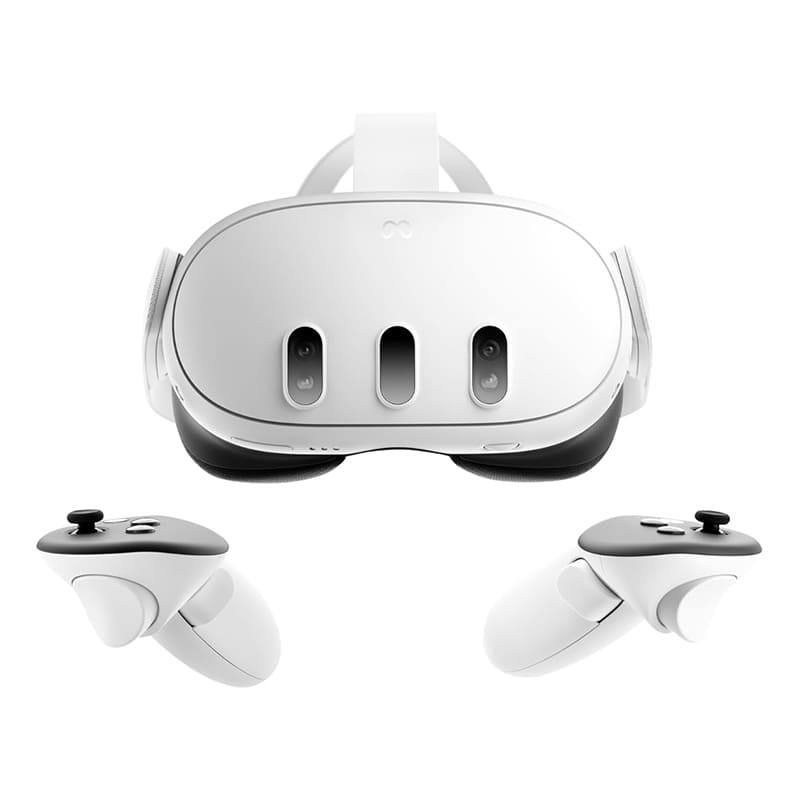 Шлем виртуальной реальности Oculus Quest 3 128 ГБ, белый Шлем виртуальной реальности Oculus Quest 3 128 ГБ, белый