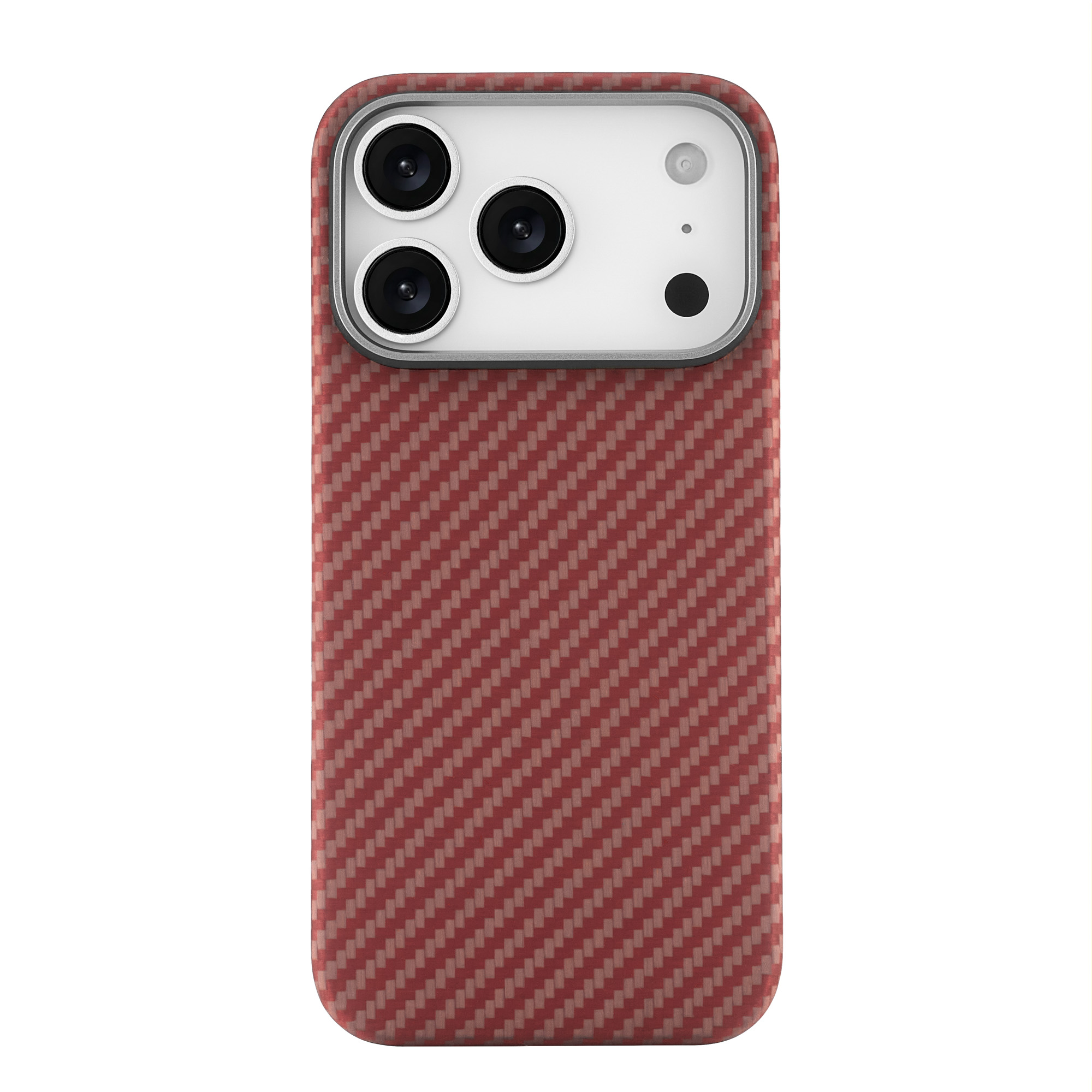 Фото Чехол защитный uBear Supreme Case для iPhone 17 Pro, оранжевый На фото изображено Чехол защитный uBear Supreme Case для iPhone 17 Pro, оранжевый